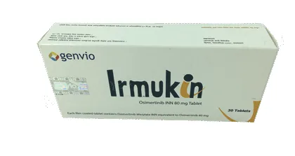 عبوة Irmukin (80 ملغ)، الشركة المصنّعة كما هي مدرجة: Genvio Pharma