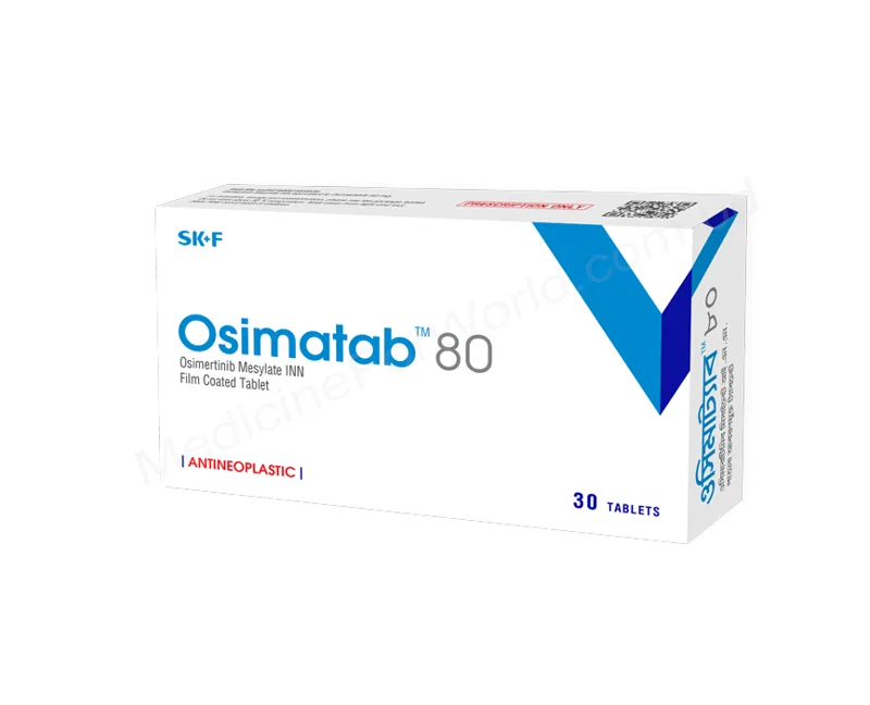 عبوة Osimatab (40 ملغ / 80 ملغ)، الشركة المصنّعة كما هي مدرجة: Eskayef Pharma