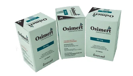 عبوة Osimert (80 ملغ)، الشركة المصنّعة كما هي مدرجة: Everest Pharma