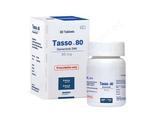 عبوة Tasso (40 ملغ / 80 ملغ)، الشركة المصنّعة كما هي مدرجة: Jenphar Pharma